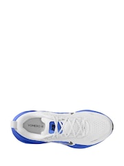 Nike Blue/White Vomero 18 Running Trainers - Image 6 of 11