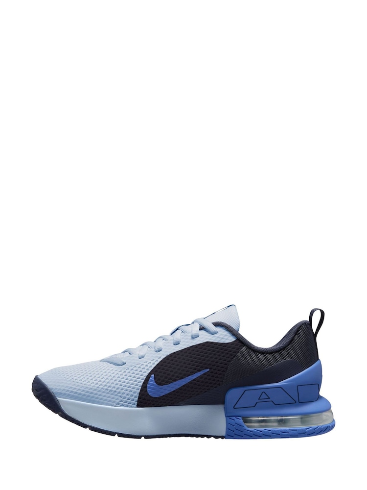 Nike Blue Air Max Alpha 6 Trainers - Image 2 of 4 Nike Blue Air Max Alpha 6 Trainers - Image 2 of 4