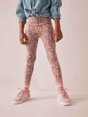 Floral Printed Leggings (3-16yrs) - Image 1 of 7