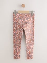 Floral Printed Leggings (3-16yrs) - Image 5 of 7