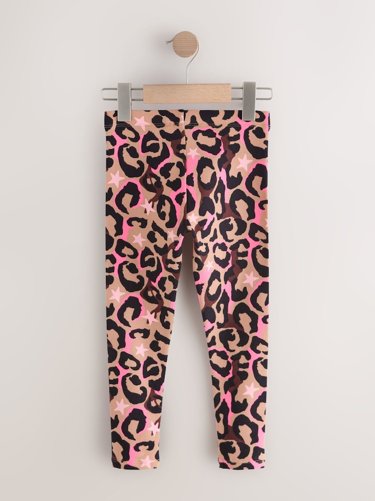 Star Animal Print Leggings (3-16yrs) - Image 1 of 4