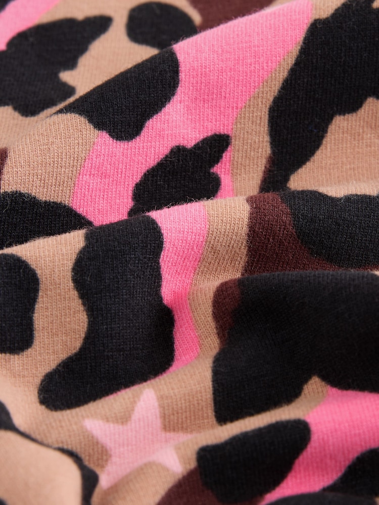 Star Animal Print Leggings (3-16yrs) - Image 4 of 4