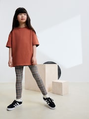 Kariert, Neutral - Leggings mit Print (3–16 J.) - Bild 3 von 7