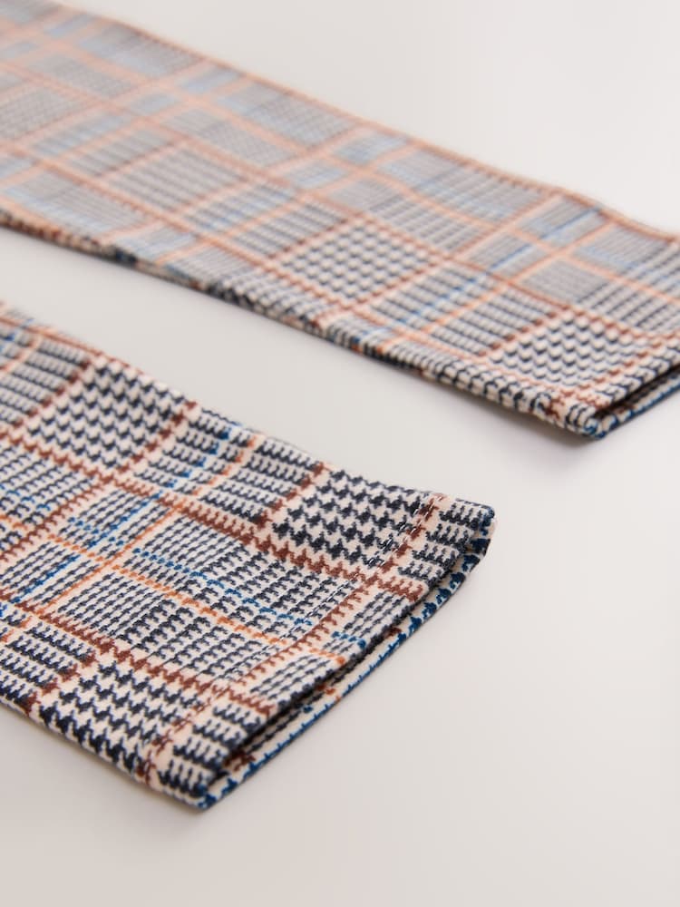 Neutral Check Printed Leggings (3-16yrs) - Image 7 of 7 Neutral Check Printed Leggings (3-16yrs) - Image 7 of 7