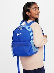 Nike Royal Blue Kids Mini Brasilia JDI Backpack - Image 1 of 8