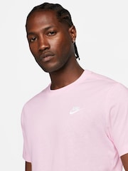 Nike Red Nike Sportswear Club Men's T-Shirt - Image 3 of 4