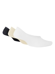 Natural - Pack de 3 calcetines invisibles con diseño deportivo y ligero para uso diario de Nike - Imagen 6 de 7