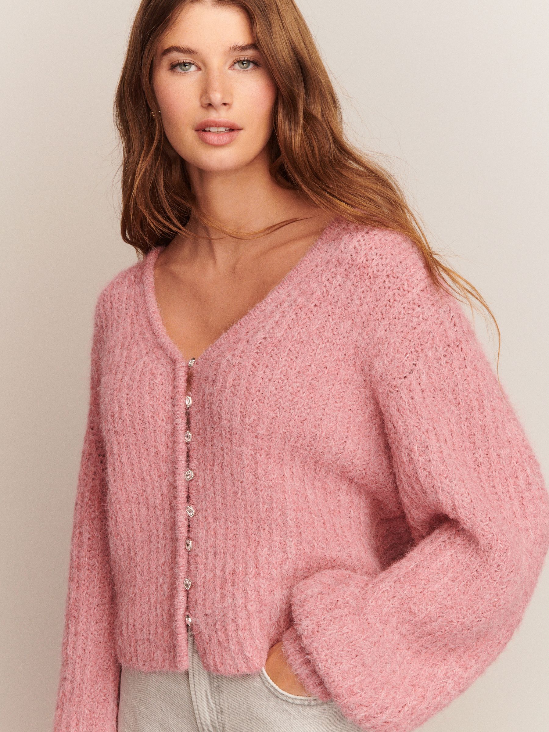 Next：日本 ブラッシュ ピンク - ジェムボタン リラックス