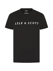 Lyle & Scott Black Oakley Loungewear Set - Image 2 of 6