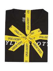 Lyle & Scott Black Oakley Loungewear Set - Image 6 of 6