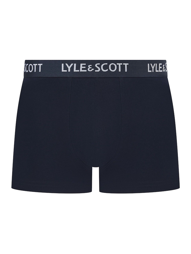 Lyle & Scott Blue Miller Underwear Trunks 5 Pack - Image 2 of 6