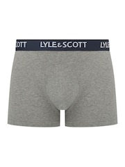 Lyle & Scott Blue Miller Underwear Trunks 5 Pack - Image 3 of 6