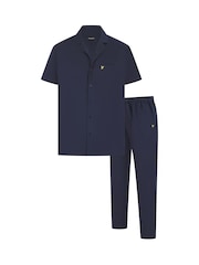 Lyle & Scott Blue Remmington Sleep Set - Image 1 of 6