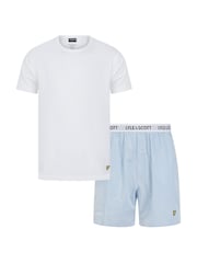 Lyle & Scott Blue Kyle Loungewear Set - Image 1 of 6