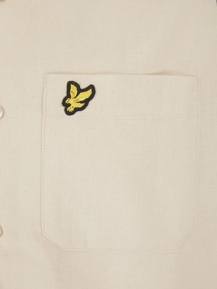 Lyle & Scott Cream Remmington Sleep Set - Image 3 of 6