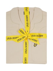 Lyle & Scott Cream Remmington Sleep Set - Image 6 of 6
