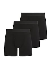 Lyle & Scott Black Sutherland Premium Underwear Trunks 3 Pack - Image 1 of 2