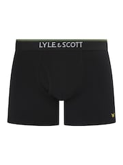 Lyle & Scott Black Wes Underwear Trunks 3 Pack - Image 2 of 4