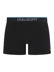 Lyle & Scott Black Wes Underwear Trunks 3 Pack - Image 4 of 4