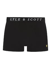 Lyle & Scott Black Neville Underwear Trunks 3 Pack - Image 2 of 4