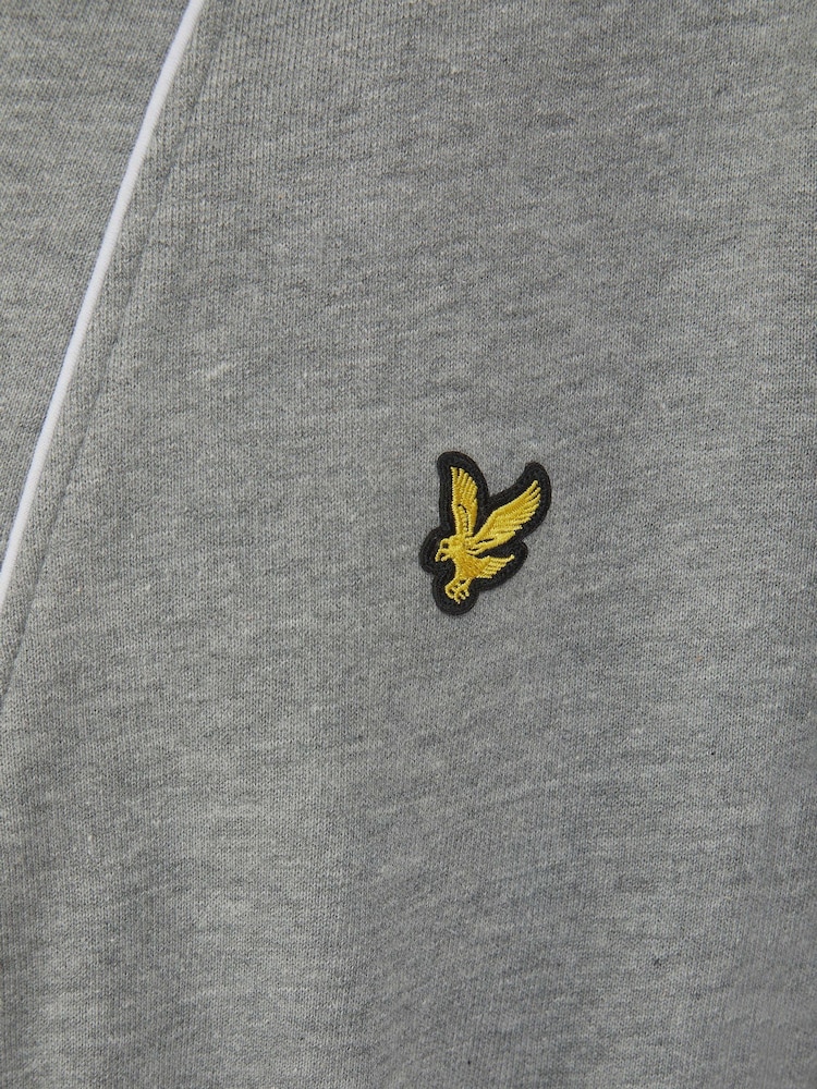 Lyle & Scott Grey Kobe Kimono Robe - Image 2 of 3