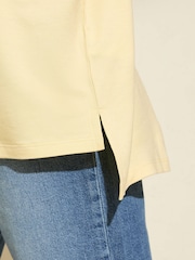 Friends Like These Buttermilk Yellow Short Sleeve Tunic - Image 2 of 4