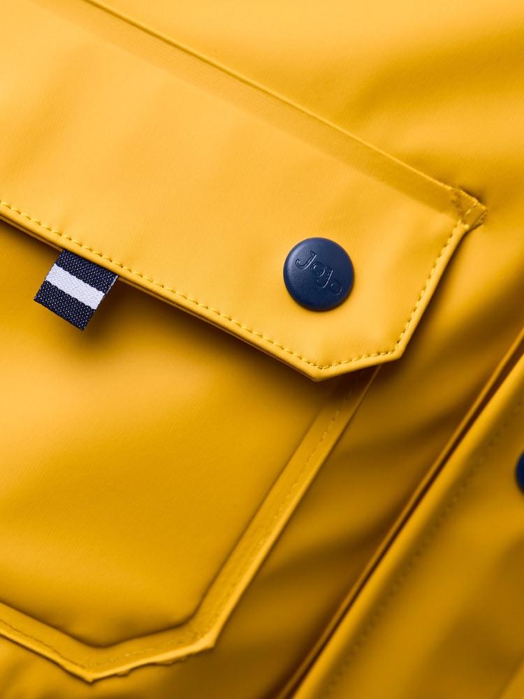 JoJo Maman Bébé Yellow Fisherman Waterproof Jacket - Image 8 of 8 JoJo Maman Bébé Yellow Fisherman Waterproof Jacket - Image 8 of 8