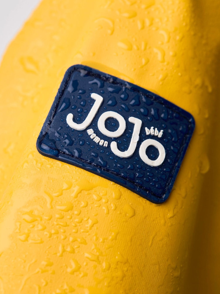 JoJo Maman Bébé Yellow Waterproof Cosy Lined Jacket - Image 9 of 9 JoJo Maman Bébé Yellow Waterproof Cosy Lined Jacket - Image 9 of 9