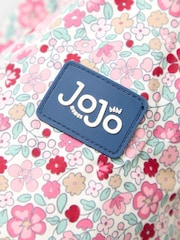 JoJo Maman Bébé Baby Pink Reversible Fleece Lined Jacket - Image 11 of 11