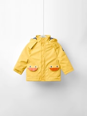 JoJo Maman Bébé Yellow Duck Waterproof Jacket - Image 1 of 6