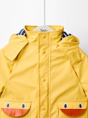 JoJo Maman Bébé Yellow Duck Waterproof Jacket - Image 3 of 6