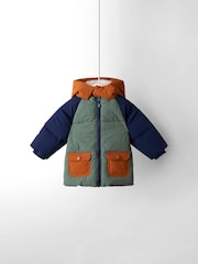 Več - Udobna podložena puffer jakna JoJo Maman Bébé - Slika 1 iz 6