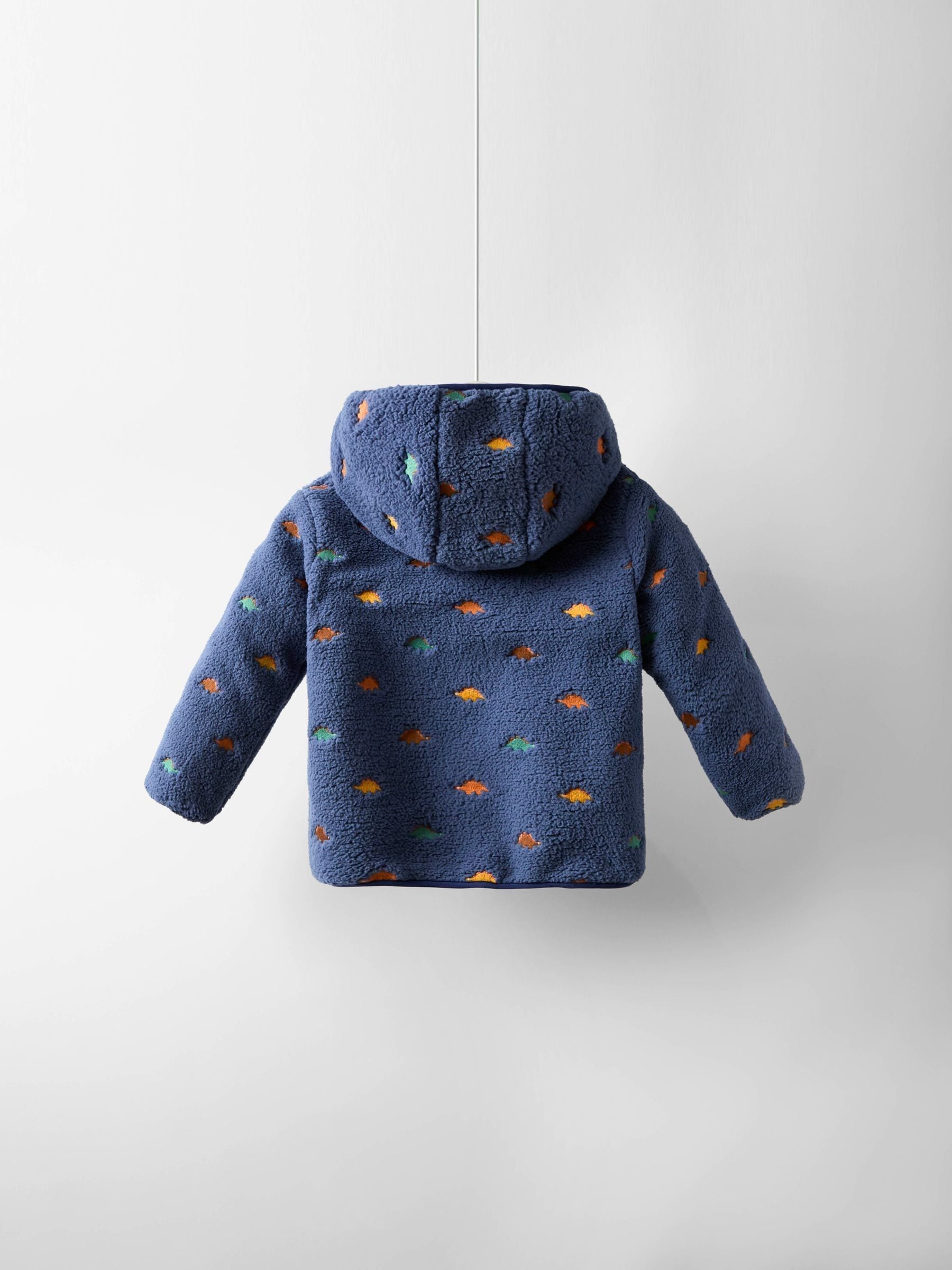 Buy JoJo Maman Bébé Blue Multi Embroidered Reversible Jacket from