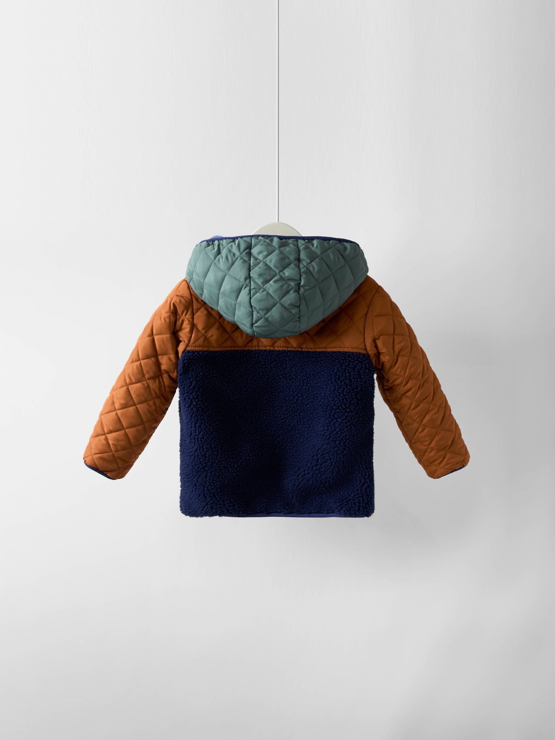 Buy JoJo Maman Bébé Blue Multi Embroidered Reversible Jacket from