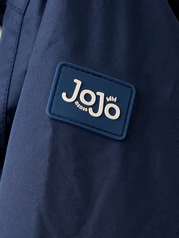 JoJo Maman Bébé Navy 4-In-1 Waterproof Polar Fleece Jacket - Image 10 of 10 JoJo Maman Bébé Navy 4-In-1 Waterproof Polar Fleece Jacket - Image 10 of 10