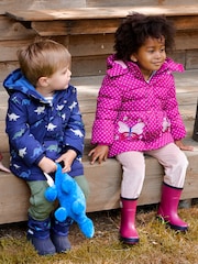 JoJo Maman Bébé Purple Puffer Jacket - Image 4 of 13