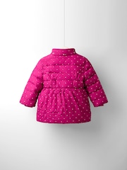 JoJo Maman Bébé Purple Puffer Jacket - Image 8 of 13