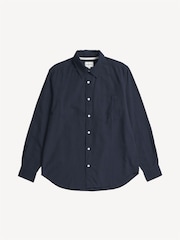 Norse Projects Blue Algot Relaxed Long Sleeve Sleeve Shirt - Image 3 of 7