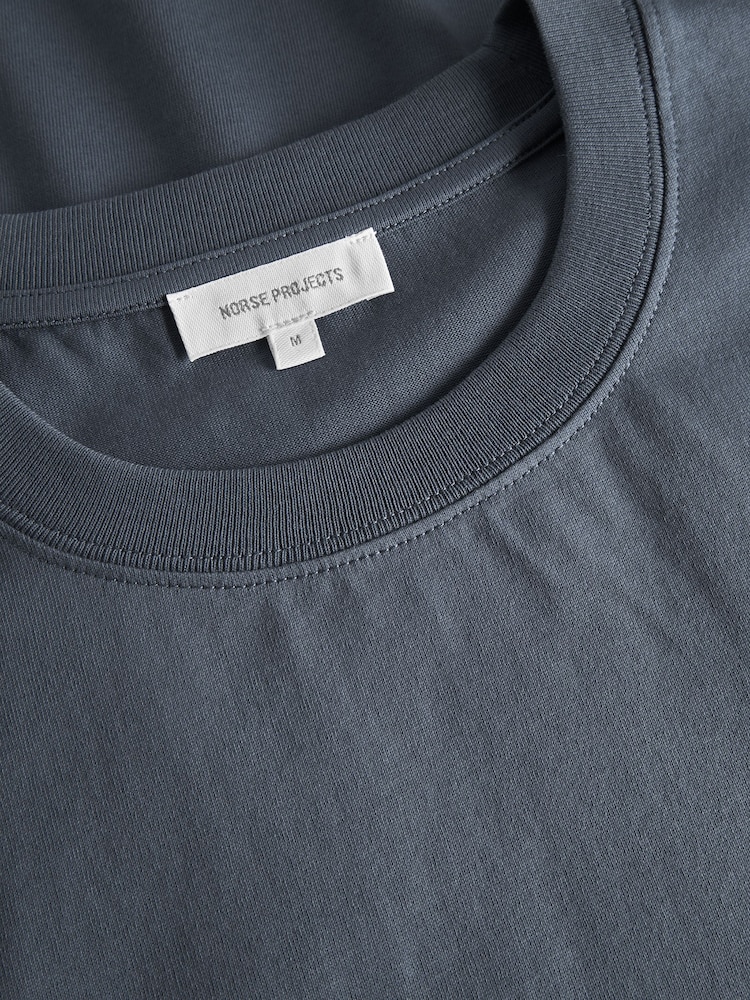 Norse Projects Blue Norse Standard Olive T-Shirt - Image 4 of 4