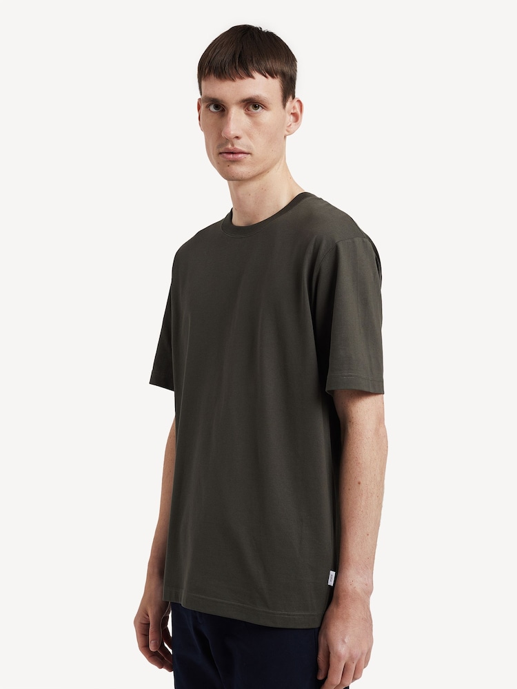 Norse Projects Green Norse Standard Olive T-Shirt - Image 2 of 6