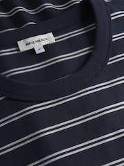 Norse Projects Blue Holger Sailor Stripe Pocket T-Shirt - Image 4 of 6