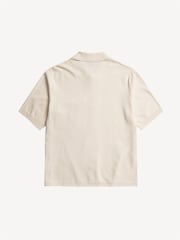 Norse Projects White Rollo Short Sleeve Knit Shirt - Image 4 of 7