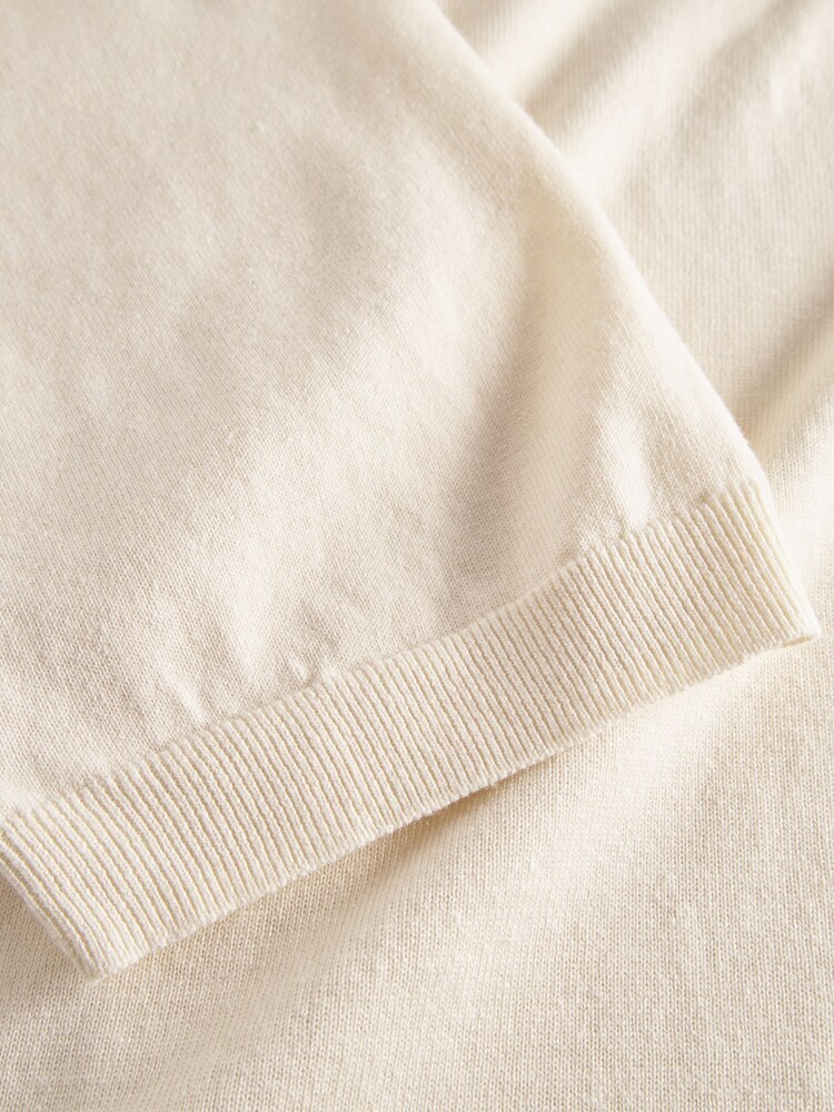 Norse Projects White Rollo Short Sleeve Knit Shirt - Image 7 of 7