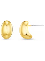 Orelia London Polished Domed Mini Stud Earrings - Image 1 of 3