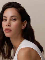 Orelia London Polished Domed Mini Stud Earrings - Image 2 of 3