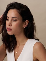 Orelia London Polished Drop Chain Necklace - Image 4 of 4