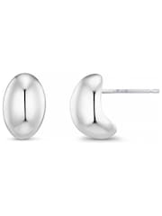 Orelia London Polished Domed Mini Stud Earrings - Image 1 of 2