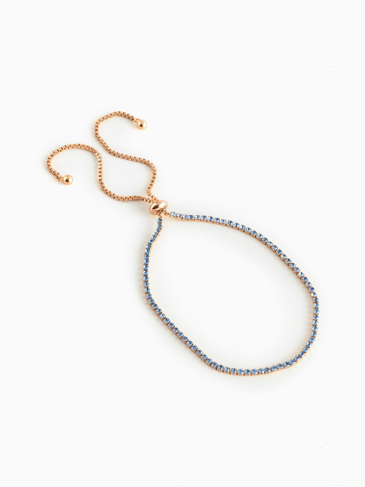 Orelia London Gold Tone Fine Tennis Bracelet - Image 1 of 1