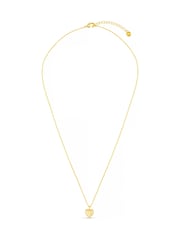 Orelia London Domed Heart Charm Short Necklace - Image 1 of 4