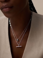 Orelia London Polished Drop Chain Necklace - Image 3 of 3